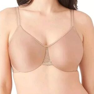 Wacoal Surreal Comfort Underwire Bra 36D Praline 855335 Seamless Full Coverage